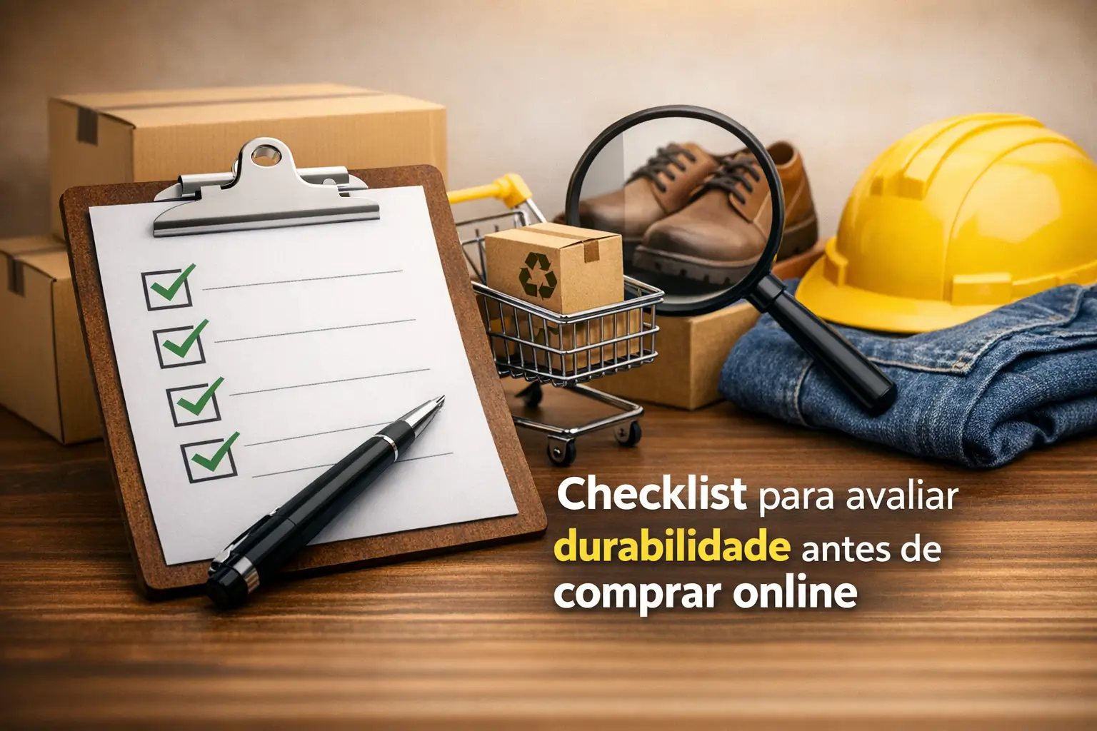 Checklist para avaliar durabilidade de produtos antes de comprar online